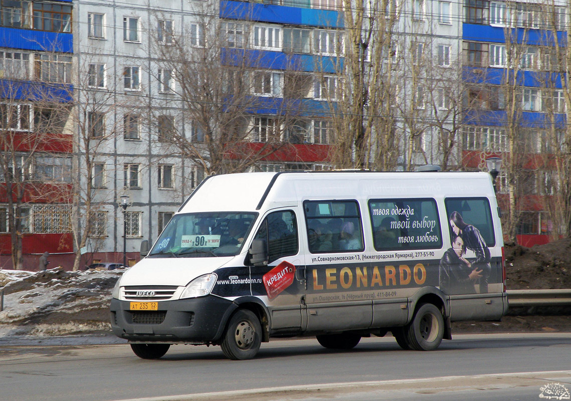 Nizhegorodskaya region, Sofia (IVECO Daily 50C15V) # АТ 235 52