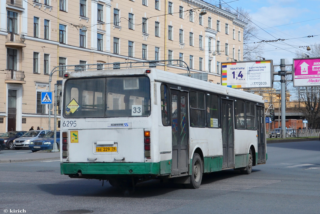 Санкт-Петербург, ЛиАЗ-5256.25 № 6295