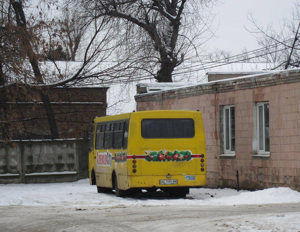 Волынская область, Богдан А09201 (ЛуАЗ) № AC 1135 AM