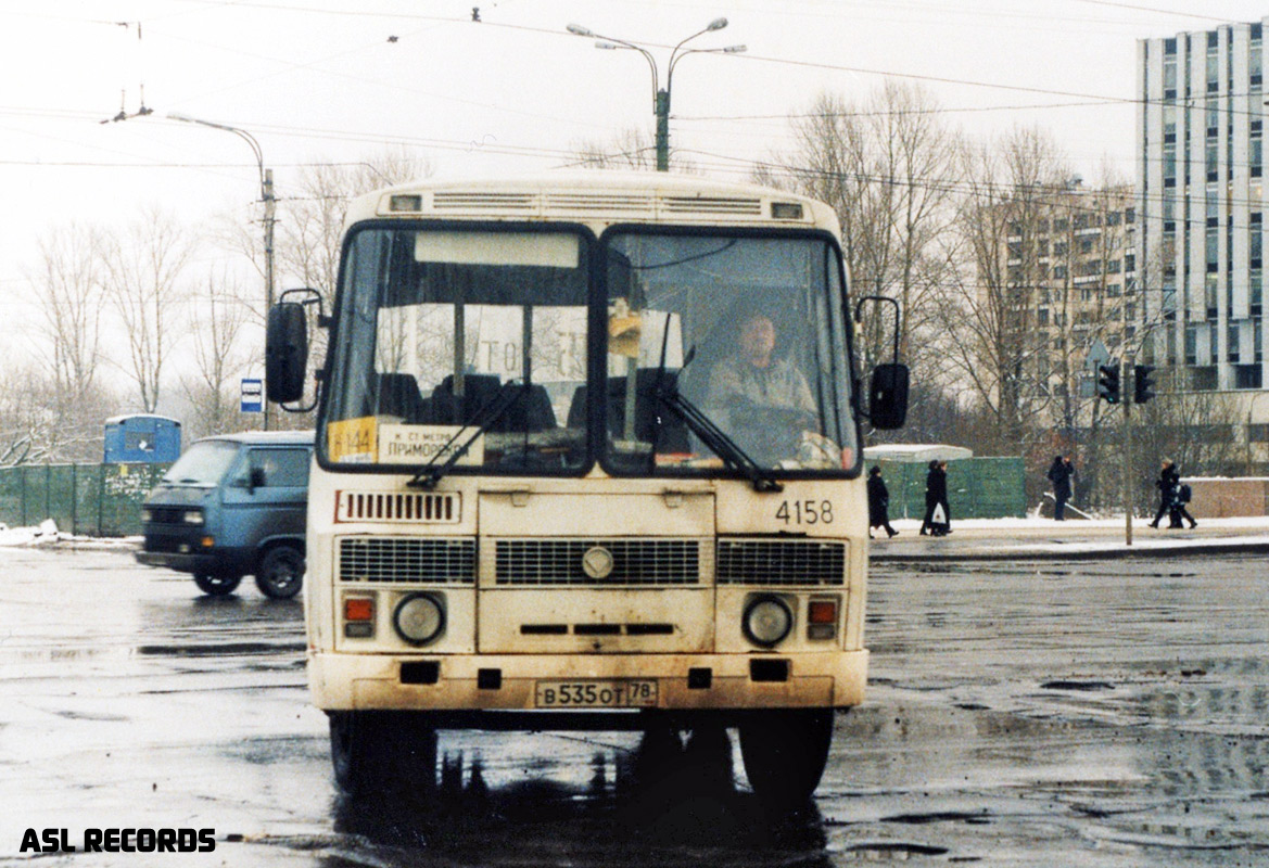 Санкт-Петербург, ПАЗ-3205-07 № 4158