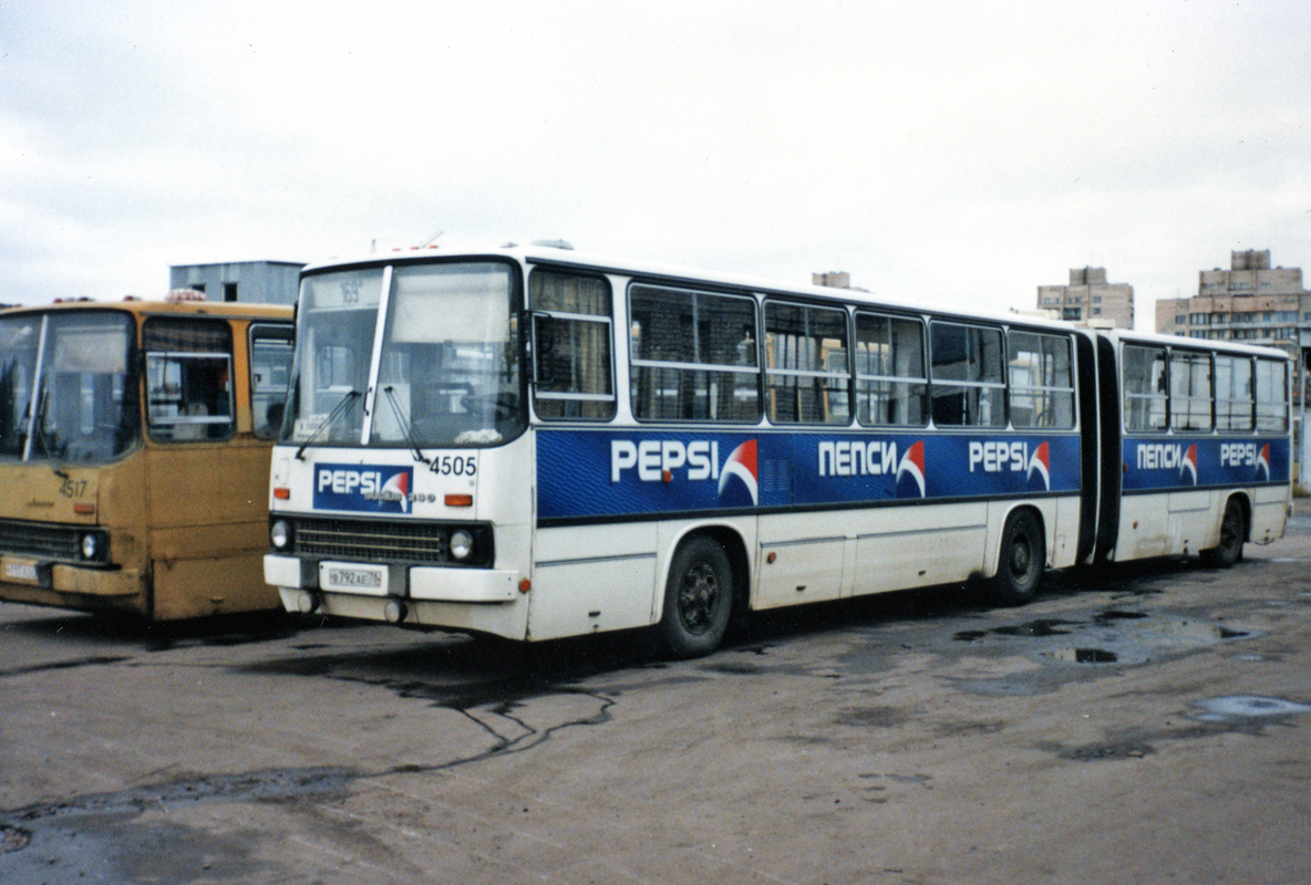 Санкт-Петербург, Ikarus 280.33 № 4517; Санкт-Петербург, Ikarus 280.33O № 4505