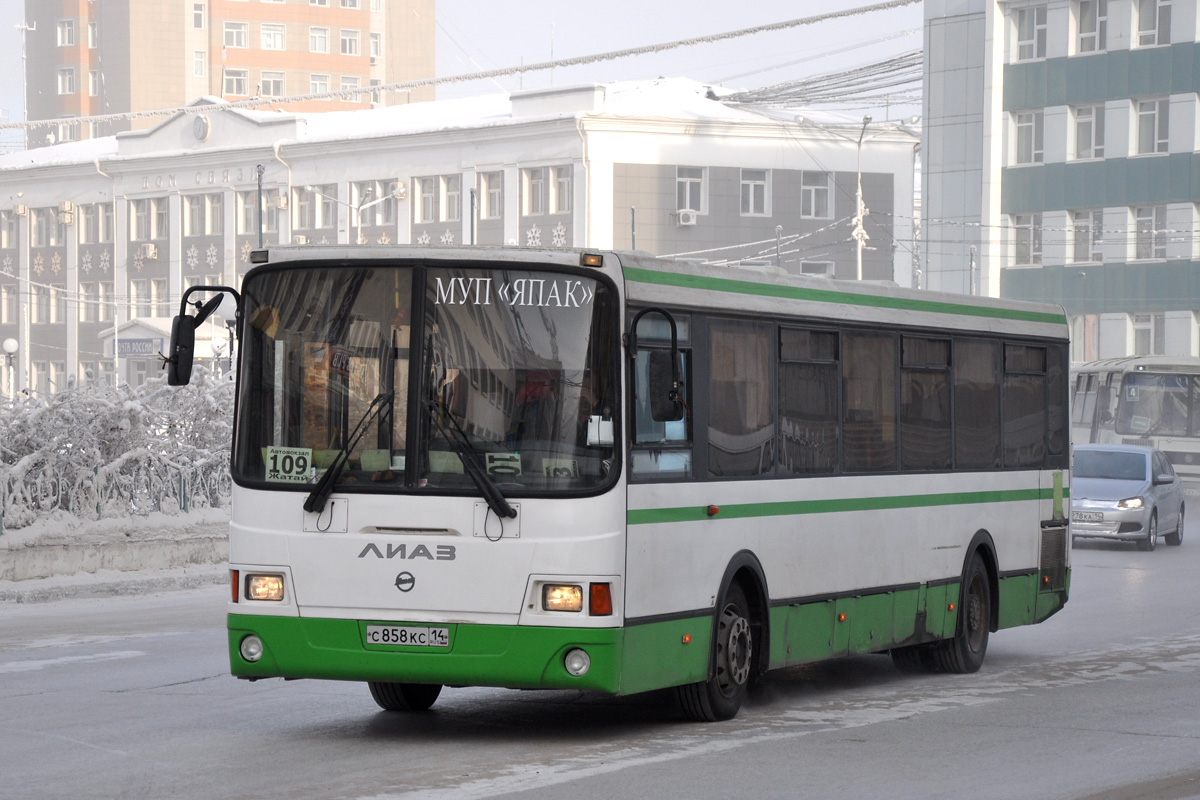Саха (Якутия), ЛиАЗ-5256.60 № С 858 КС 14