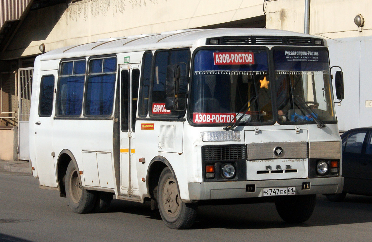 Rostov region, PAZ-32053-70 # К 747 ЕК 61 — Photo — Bus Transport