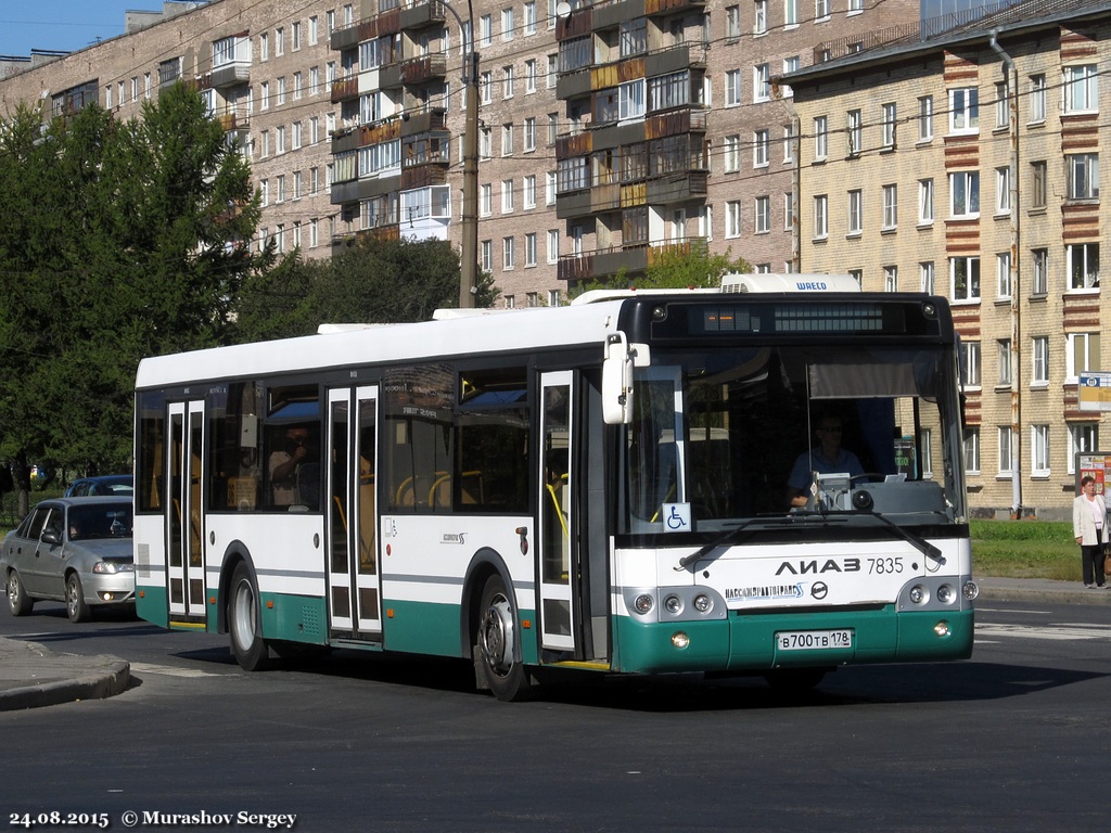 Санкт-Петербург, ЛиАЗ-5292.60 № 7835