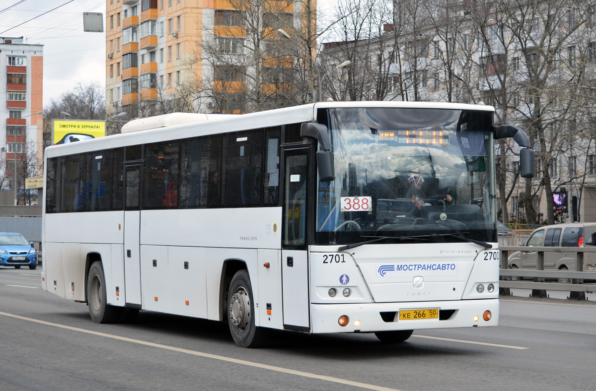 Московская область, ГолАЗ-525110-10 "Вояж" № 2701