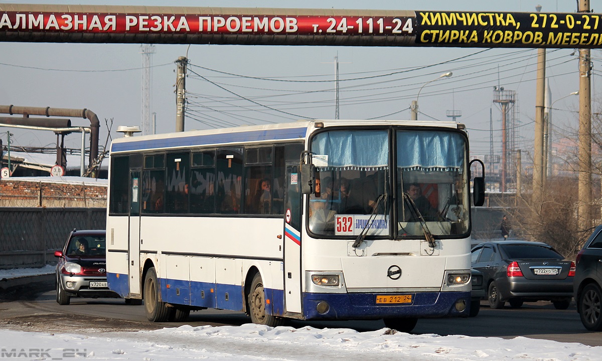 Красноярский край, ЛиАЗ-5256.23-01 (ГолАЗ) № ЕВ 212 24