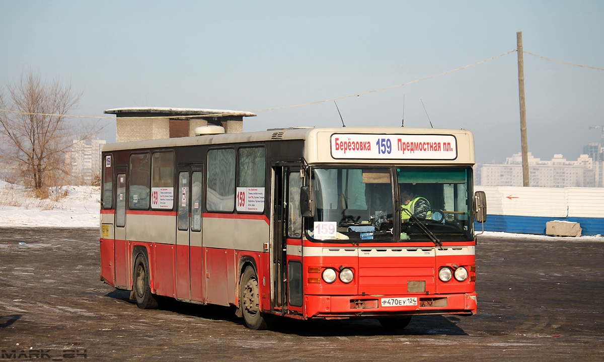 Krasnoyarsk region, Scania CN113CLB # Р 470 ЕУ 124