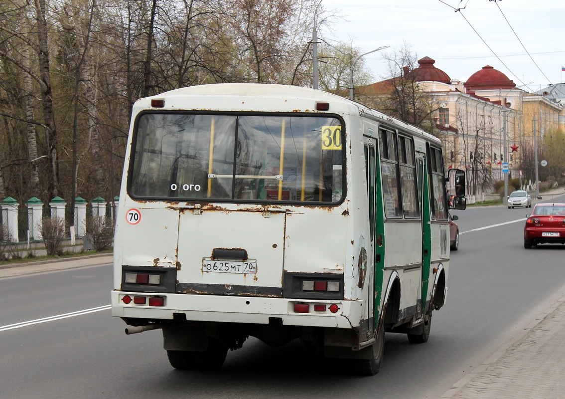 Томская область, ПАЗ-3205-110 № О 625 МТ 70