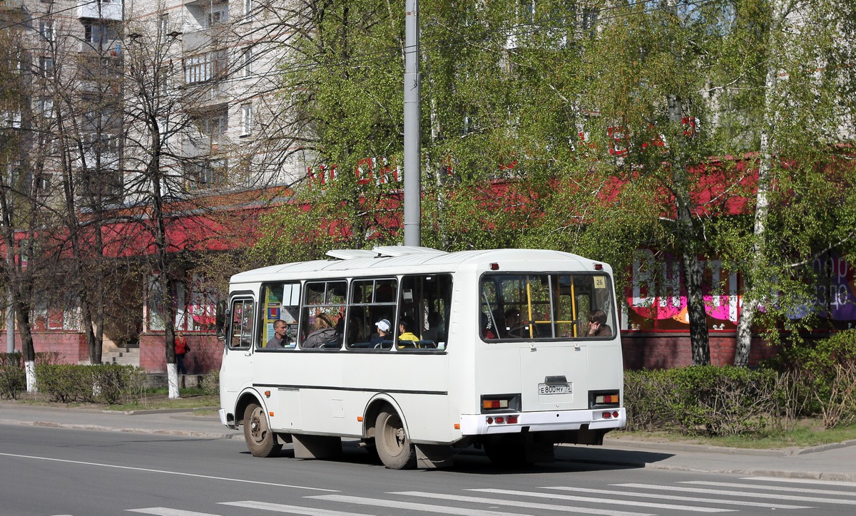 Томская область, ПАЗ-32054 № Е 800 МУ 70