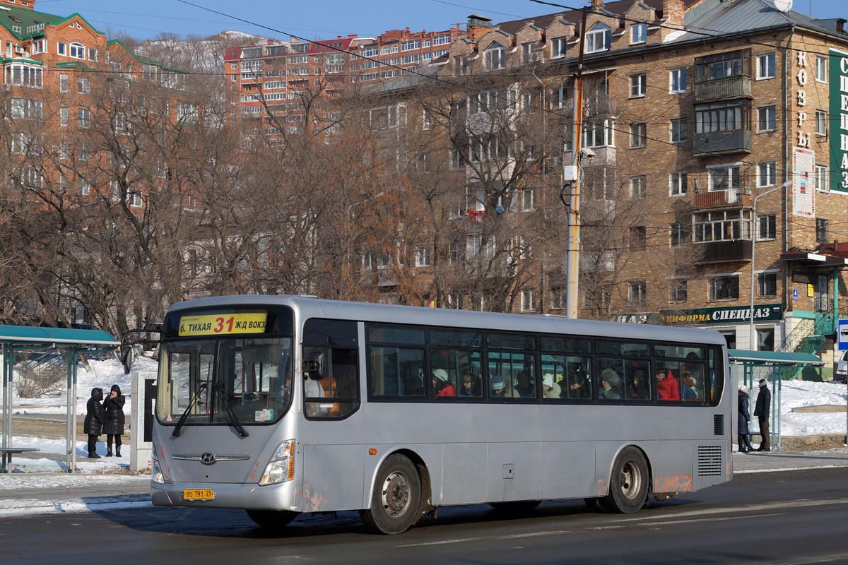 Primorskiy region, Hyundai New Super AeroCity 1F/L # ВО 791 25