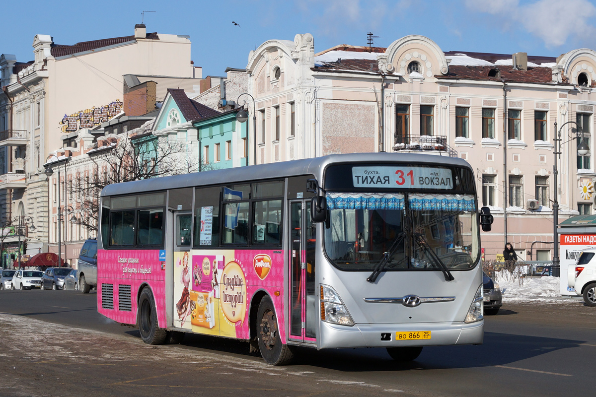 Приморский край, Hyundai New Super AeroCity 1F/L № ВО 866 25