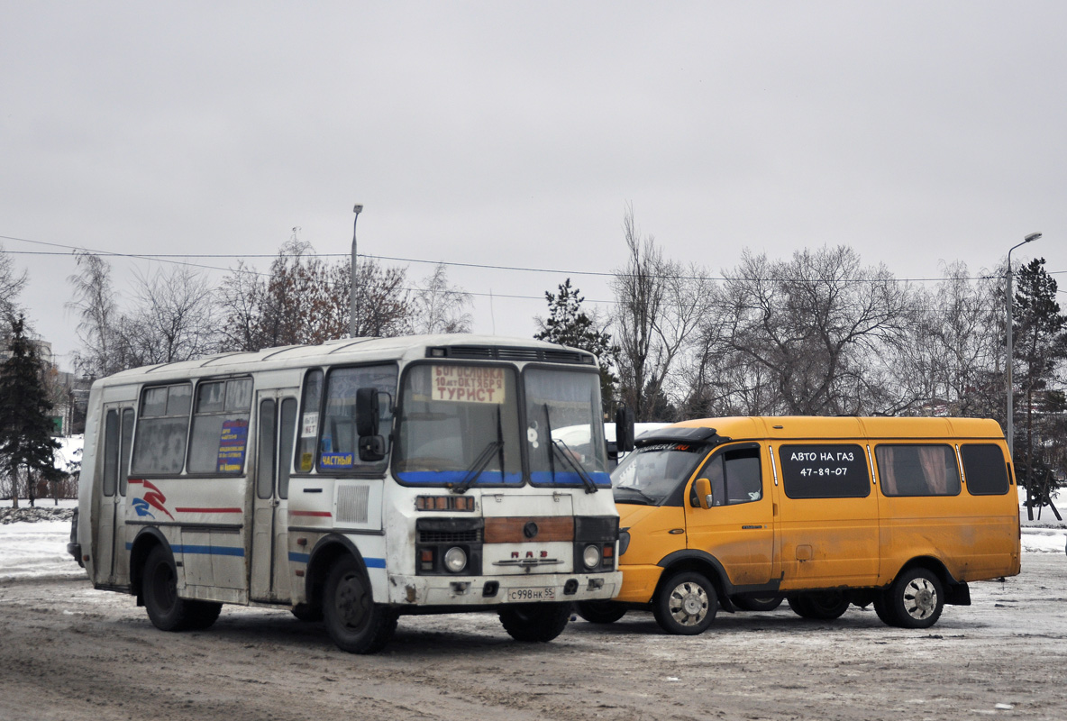 Омская область, ПАЗ-32051-110 № С 998 НК 55