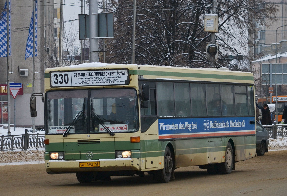 Липецкая область, Mercedes-Benz O405 № АС 493 48