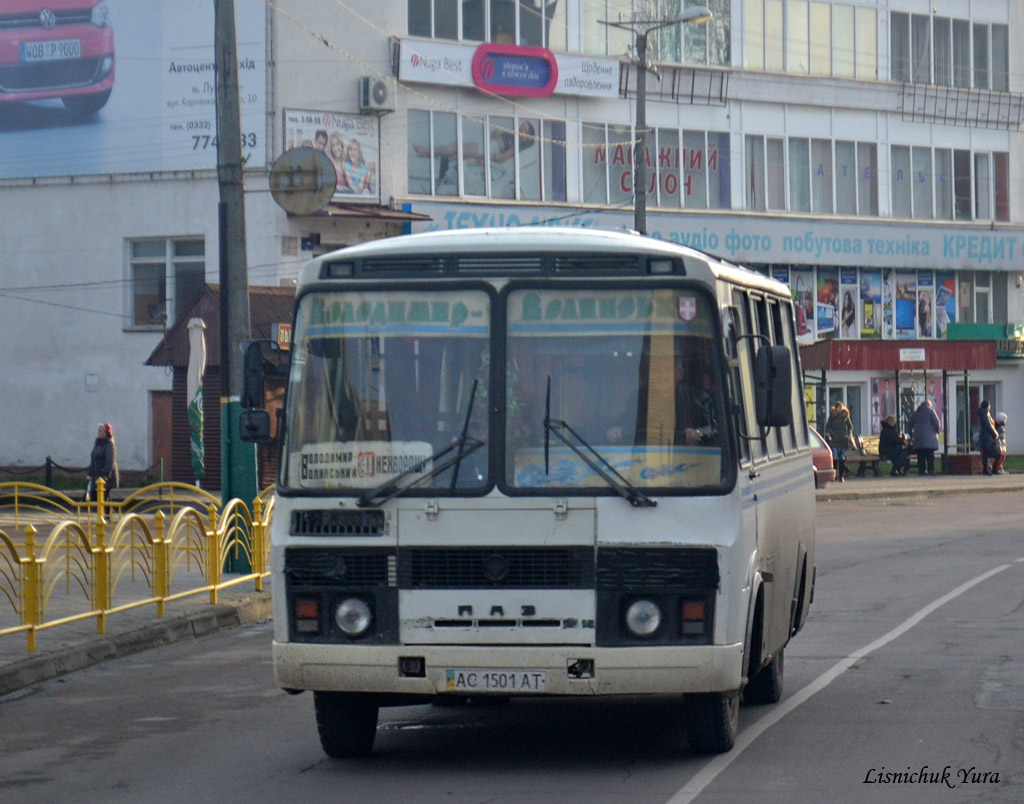 Волынская область, ПАЗ-32053 № AC 1501 AT