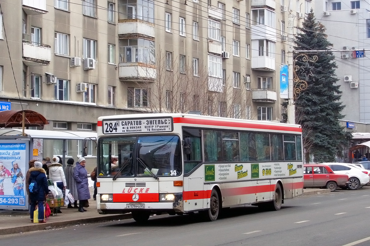 Саратовская область, Mercedes-Benz O405 № Х 179 РО 64