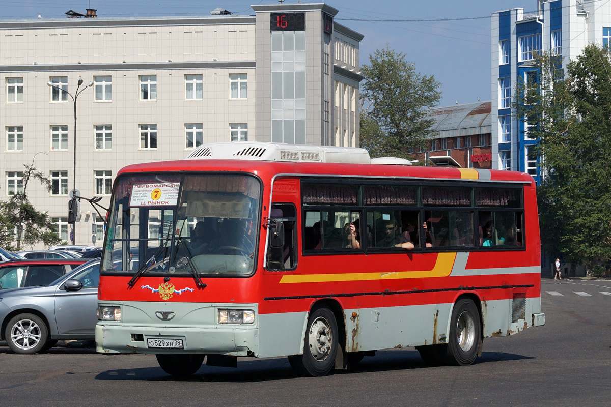 Иркутская область, Daewoo BM090 Royal Midi № О 529 ХН 38