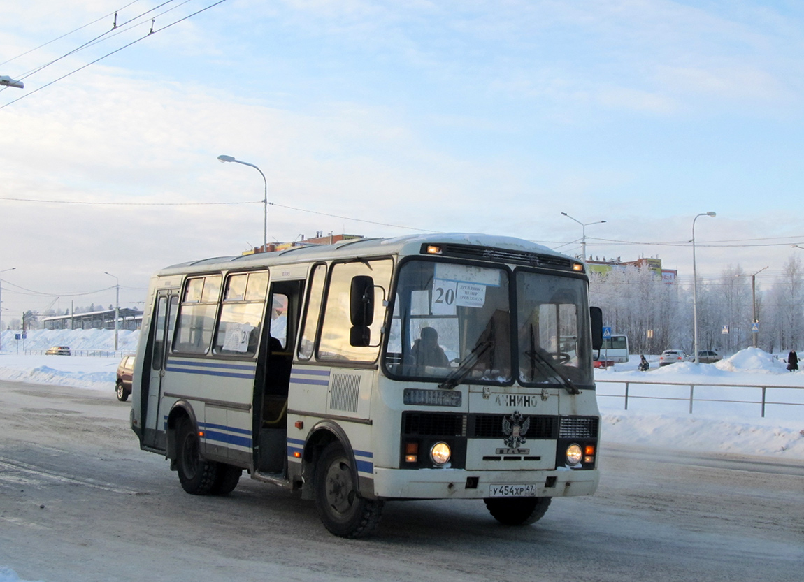 Карелия, ПАЗ-32053 № У 454 ХР 47