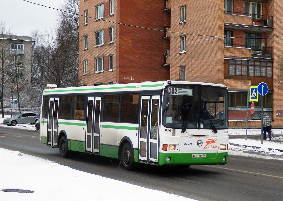 Санкт-Петербург, ЛиАЗ-5293.53 № 3552