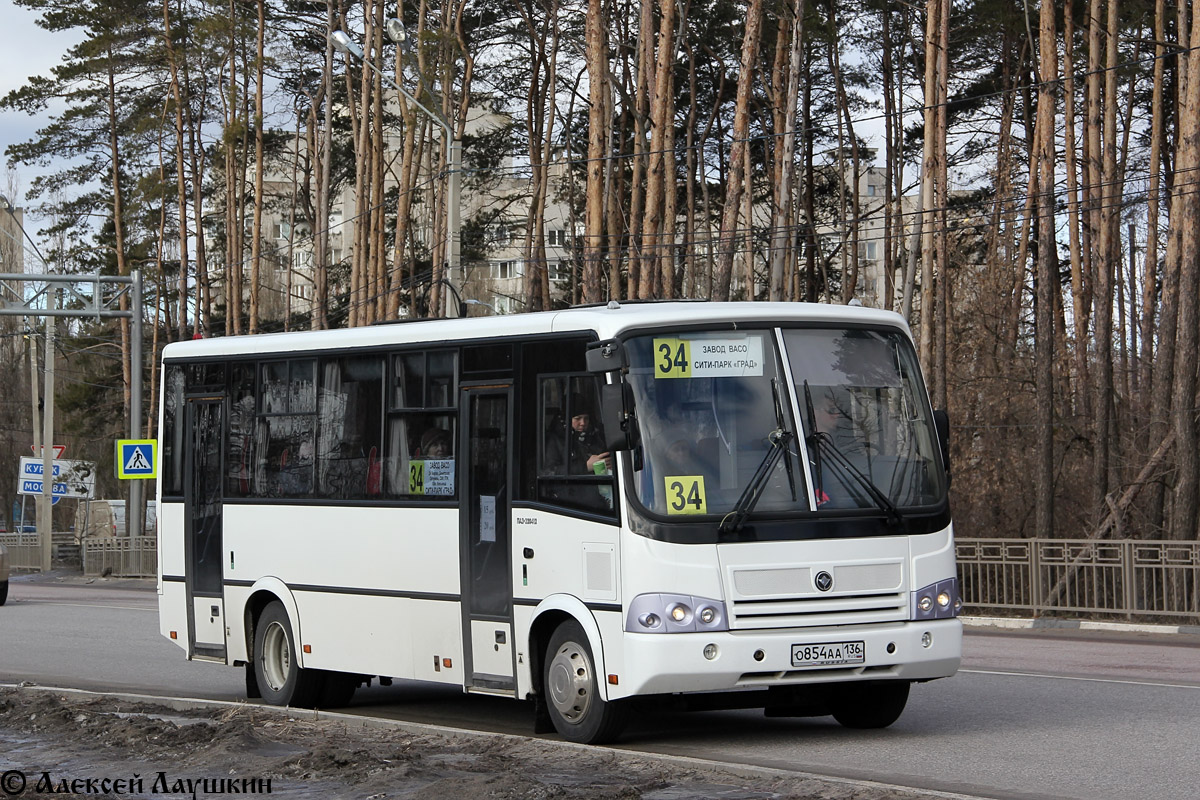 Воронежская область, ПАЗ-320412-04 № О 854 АА 136