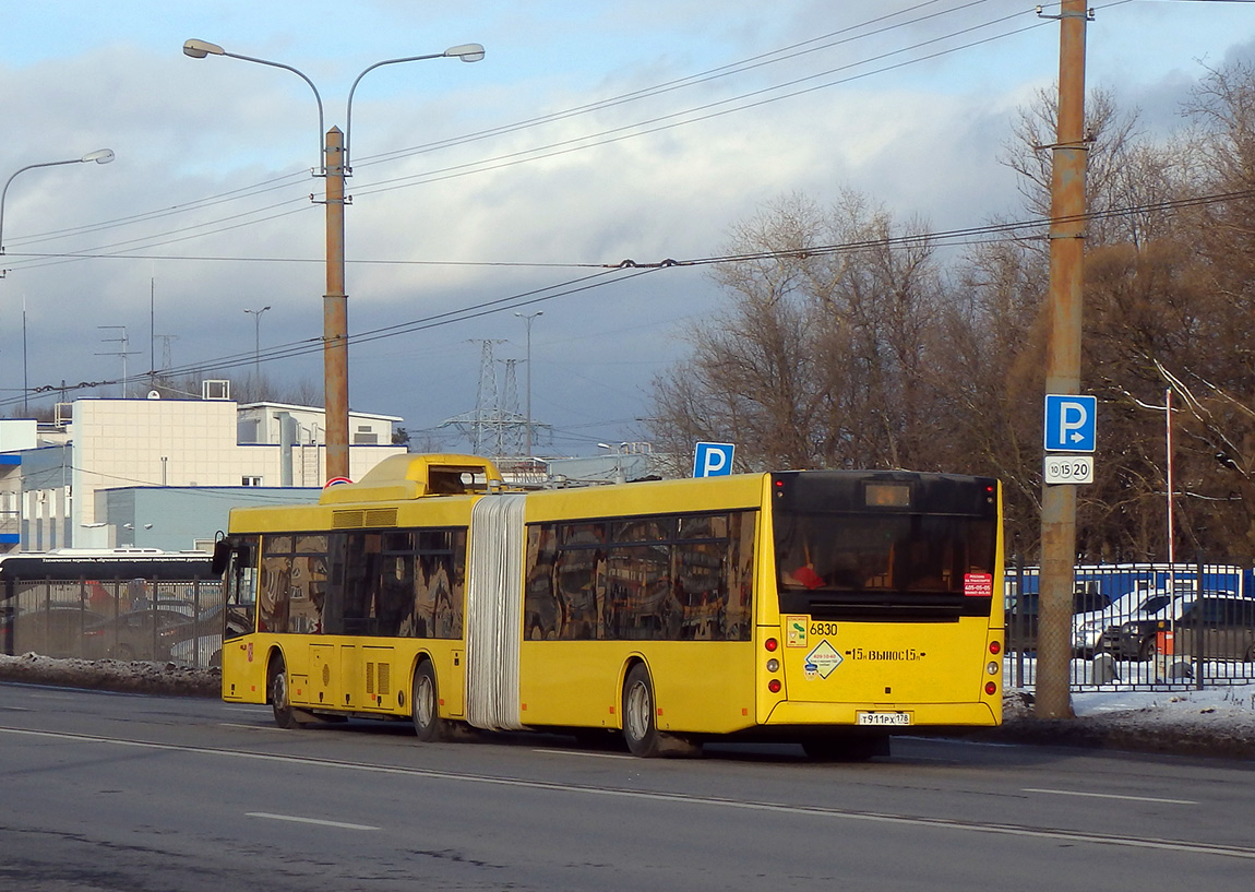 Санкт-Петербург, МАЗ-215.069 № 6830