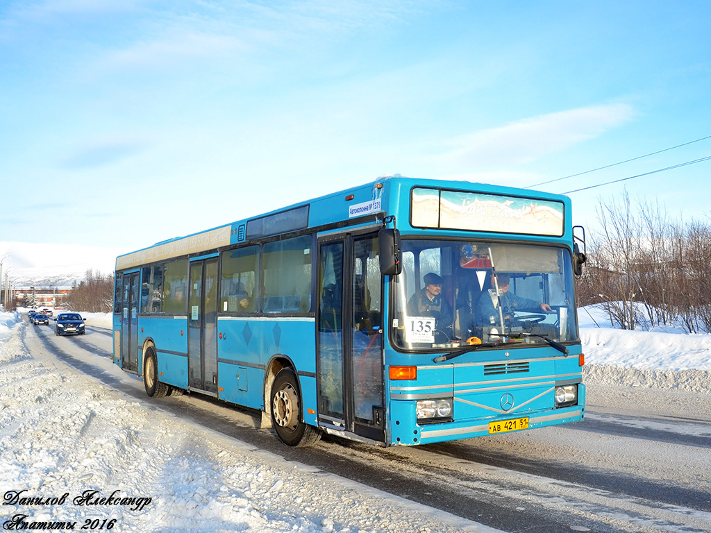 Мурманская область, Mercedes-Benz O405N № АВ 421 51