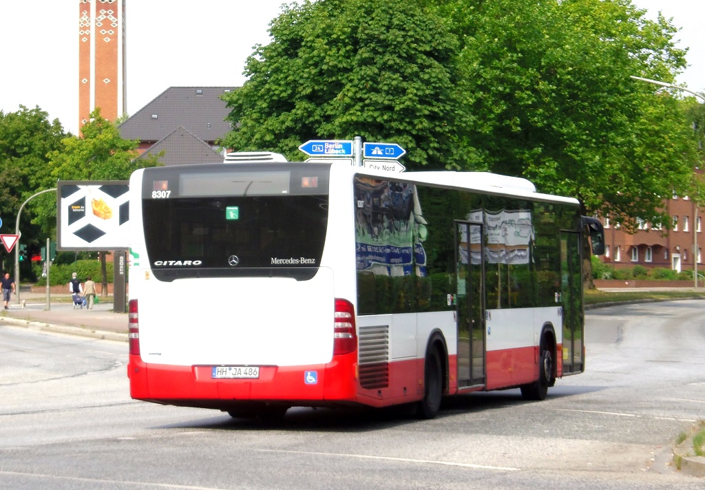 Гамбург, Mercedes-Benz O530 Citaro facelift № 8307