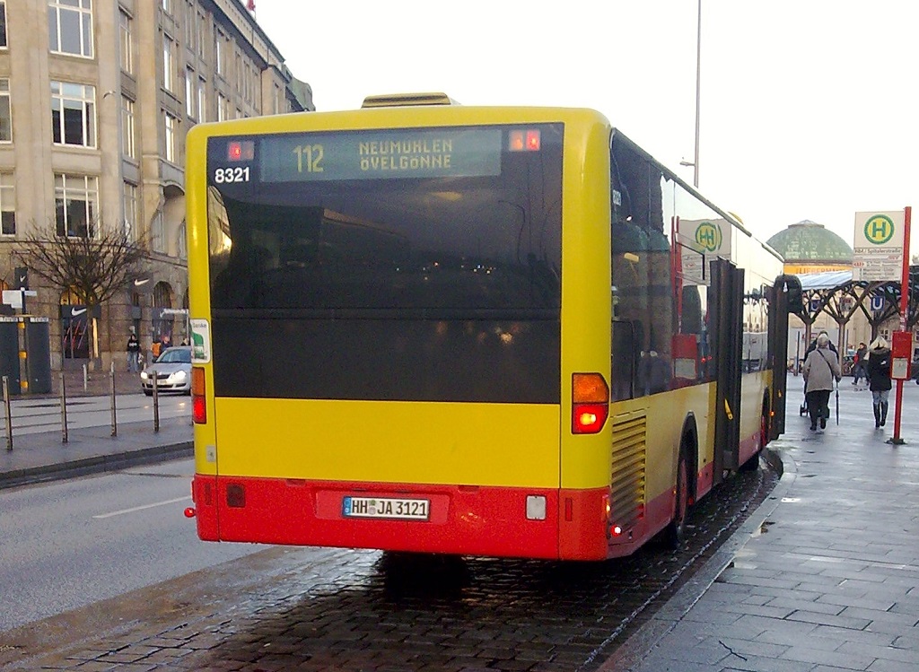 Гамбург, Mercedes-Benz O530MÜ Citaro MÜ № 8321