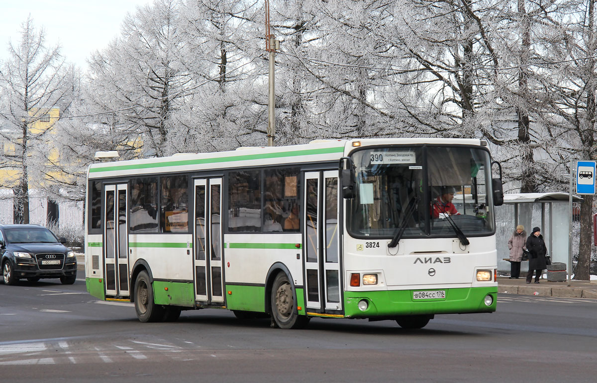 Sankt Petersburg, LiAZ-5293.60 Nr. 3824