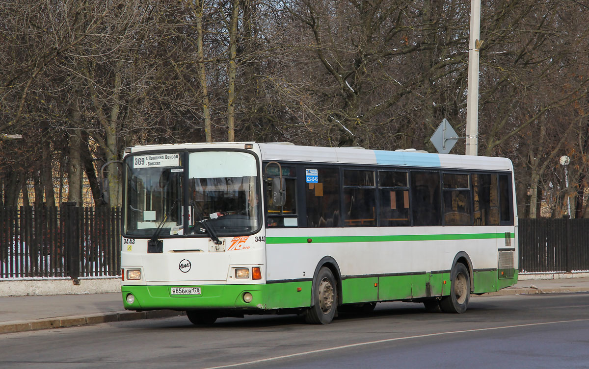 Санкт-Петербург, ЛиАЗ-5293.53 № 3443