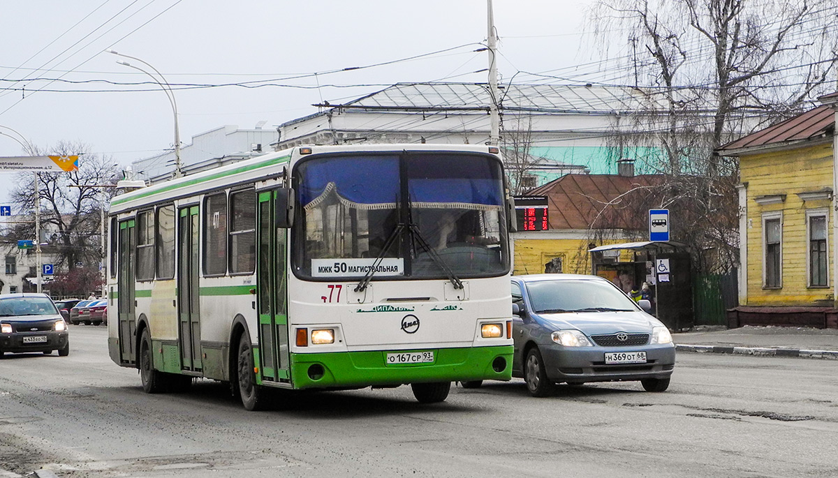 Тамбовская область, ЛиАЗ-5256.26 № О 167 СР 93
