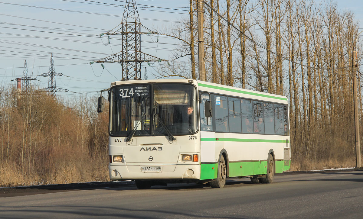 Санкт-Петербург, ЛиАЗ-5293.60 № 3776