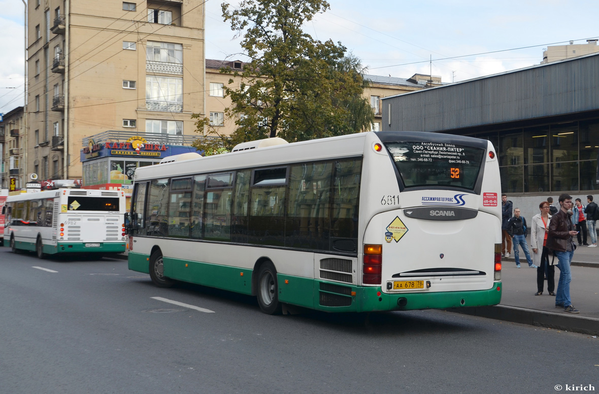 Санкт-Петербург, Scania OmniLink I (Скания-Питер) № 6811