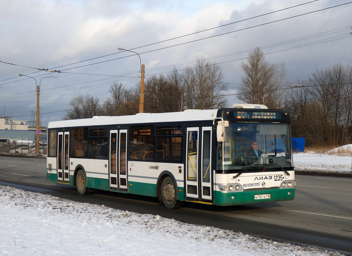 Санкт-Петербург, ЛиАЗ-5292.60 № 1235