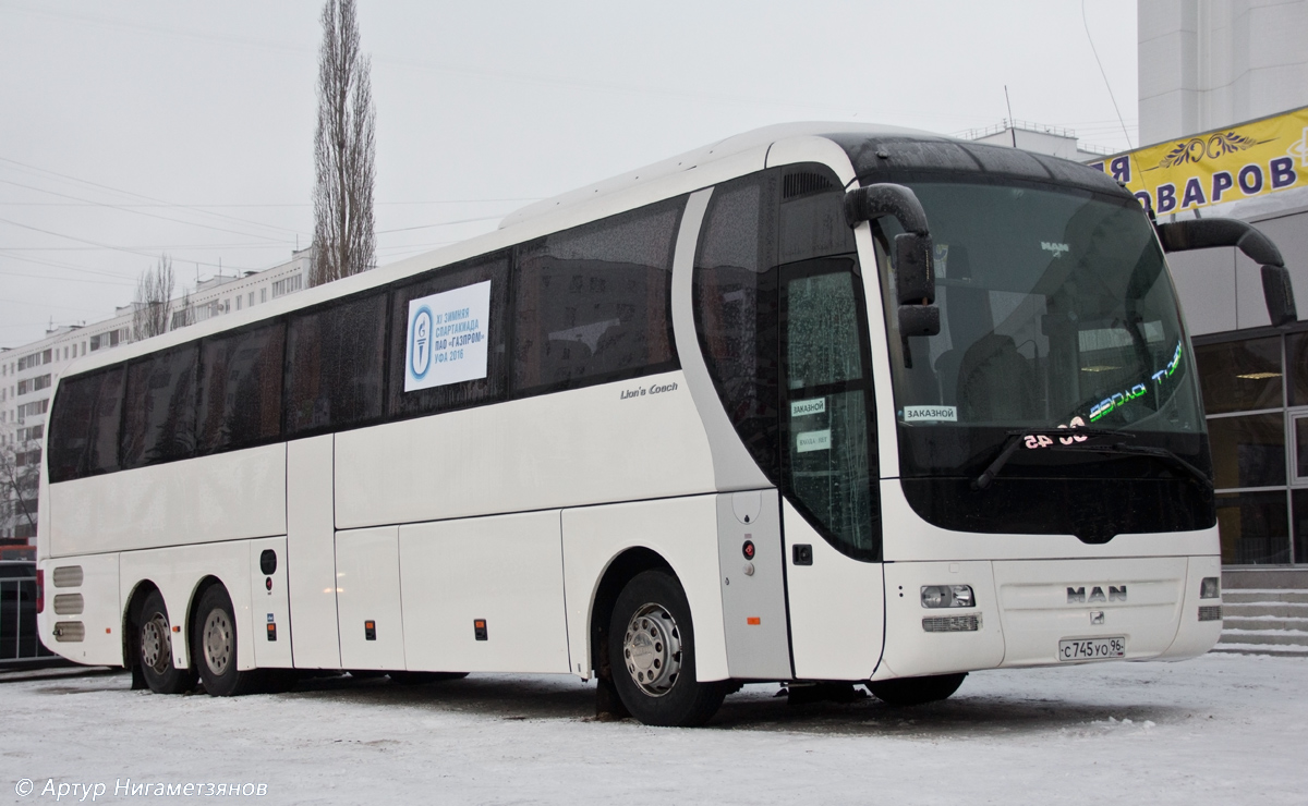 Свердловская область, MAN R08 Lion's Coach L RHC444 L № С 745 УО 96