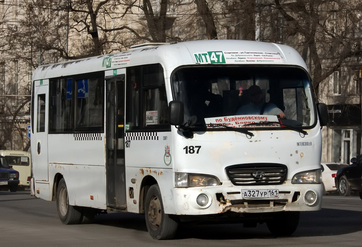 Rosztovi terület, Hyundai County LWB C11 (TagAZ) sz.: 187