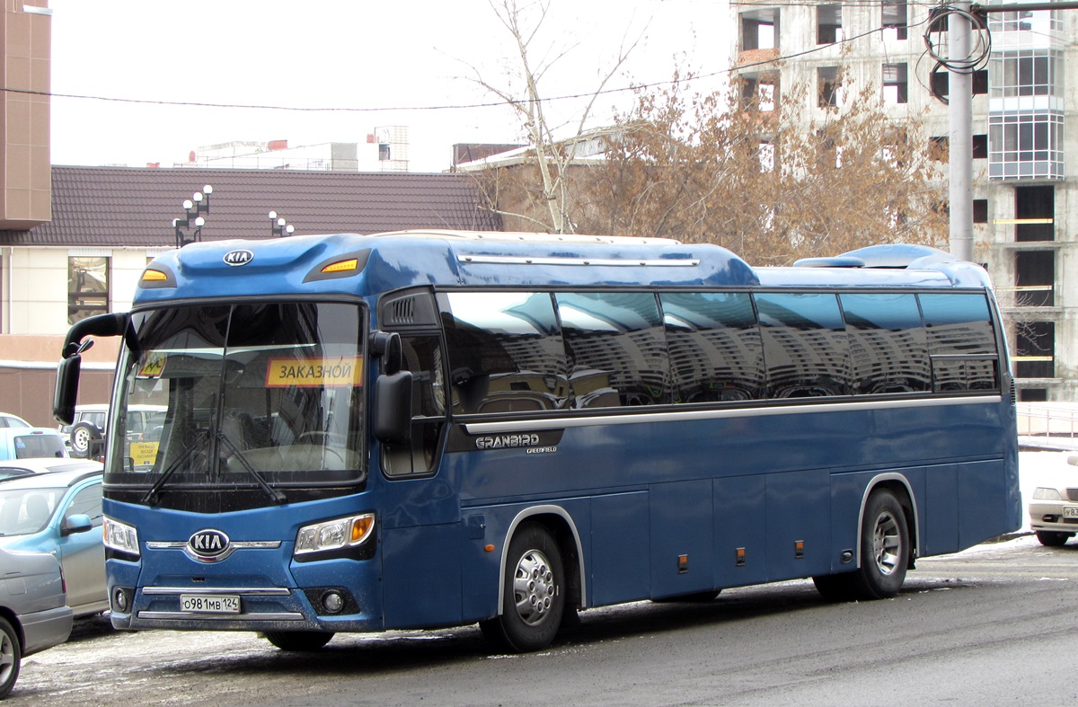 Красноярский край, Kia KM959S Granbird Parkway № О 981 МВ 124