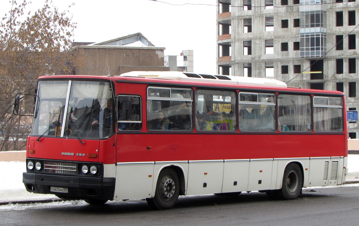 Красноярський край, Ikarus 256.21H № Е 663 КМ 24