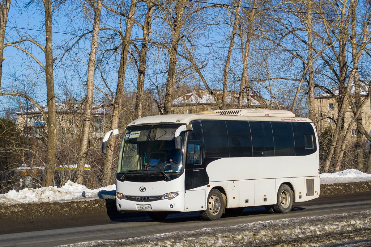 Свердловская область, Higer KLQ6885Q № Т 490 ТН 96