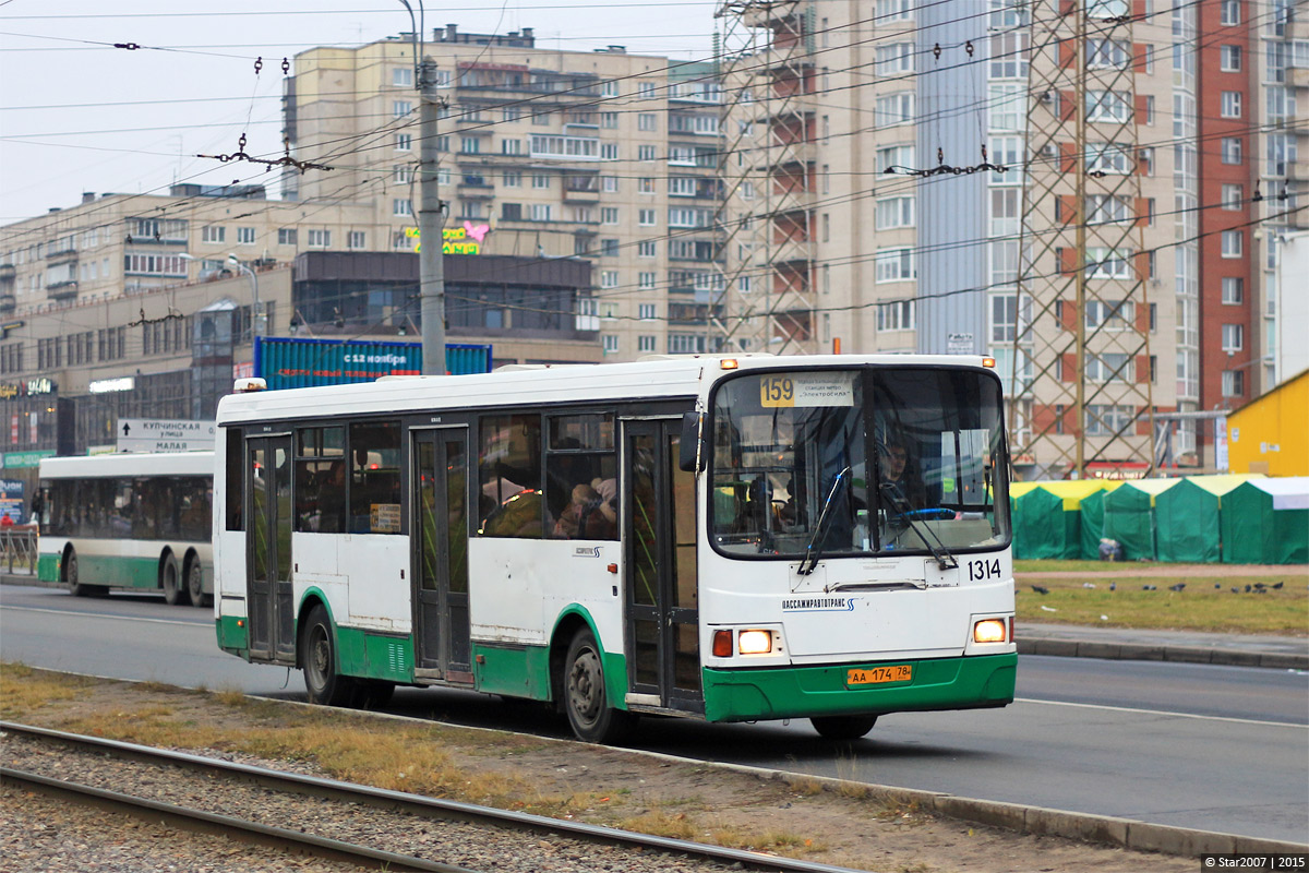 Санкт-Петербург, ЛиАЗ-5256.25 № 1314