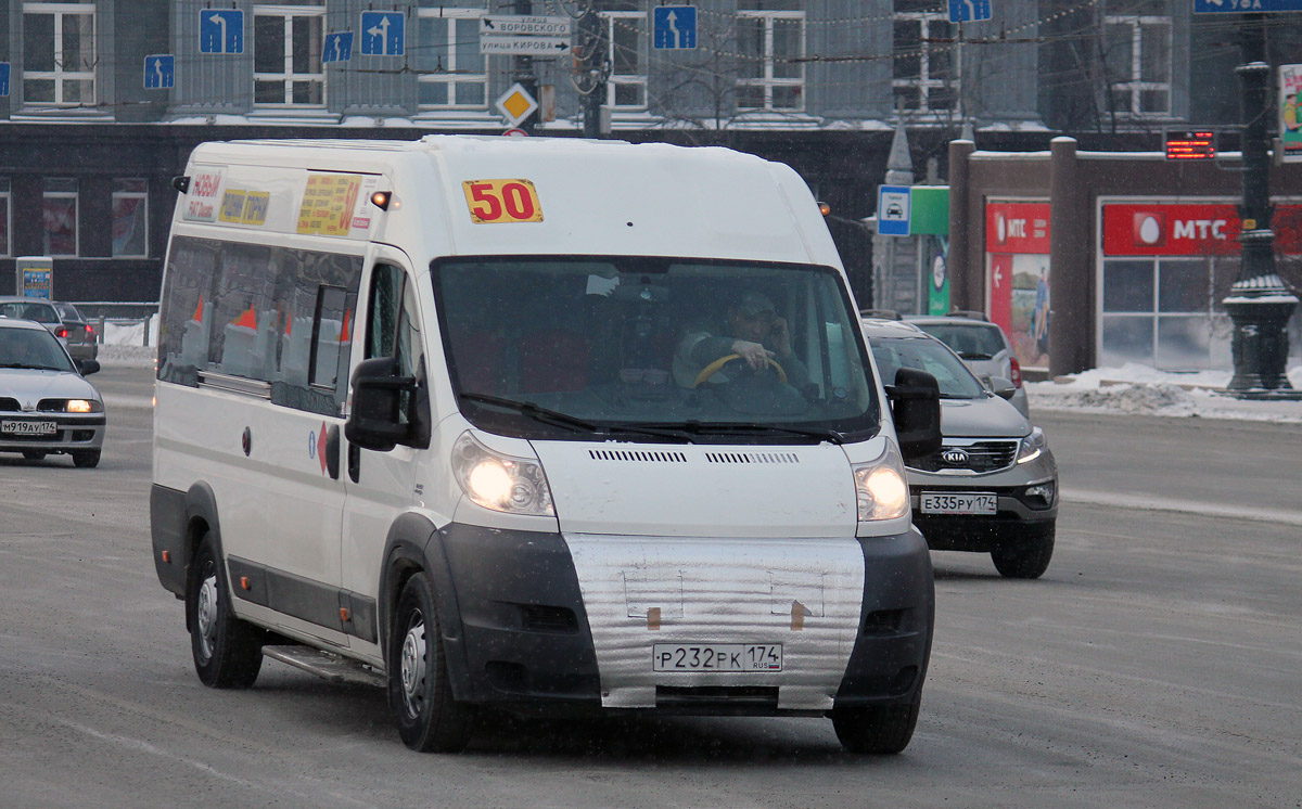 Челябинская область, Нижегородец-FST613 (FIAT Ducato) № Р 232 РК 174