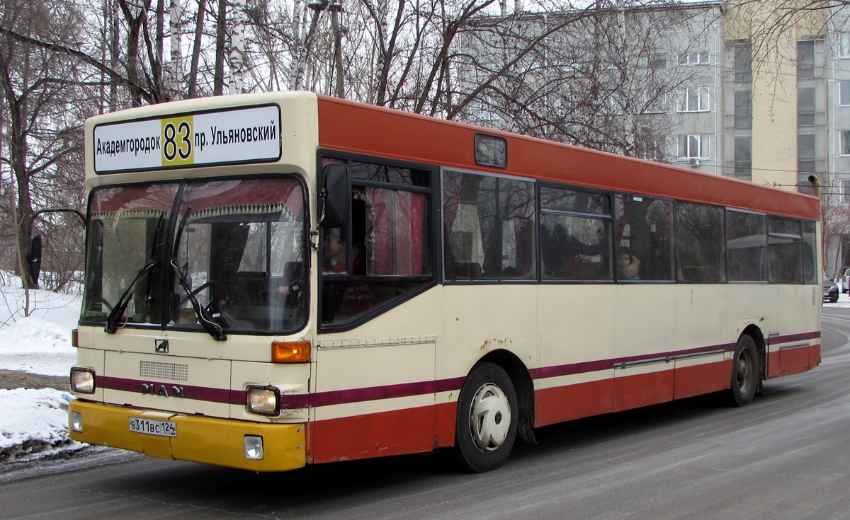 Красноярський край, MAN 791 SL202 № В 311 ВС 124