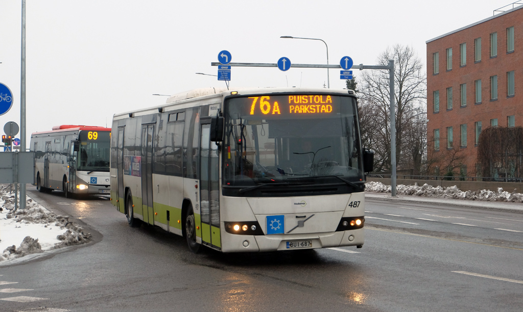 Финляндия, Volvo 8700LE № 487