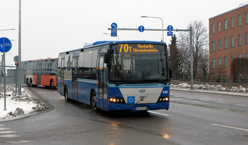 Фінляндыя, Volvo 8700LE № 948
