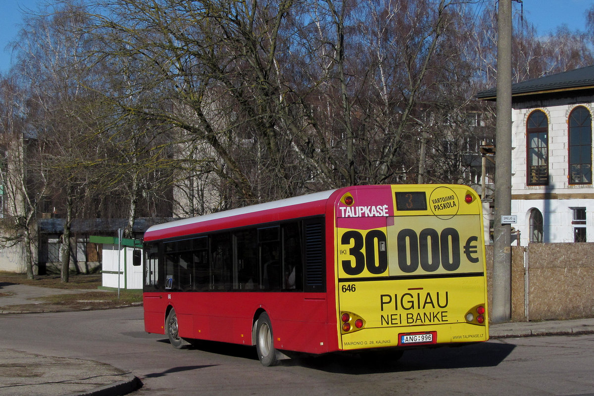 Литва, Solaris Urbino II 12 № 646