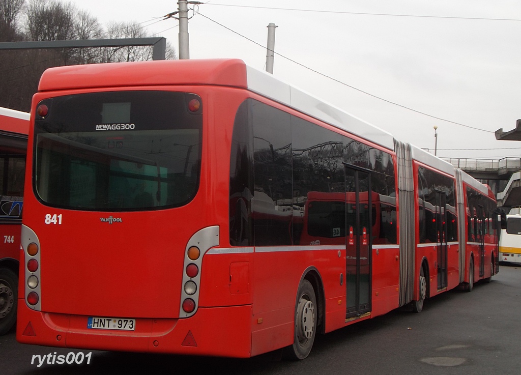 Литва, Van Hool New AGG300 № 841