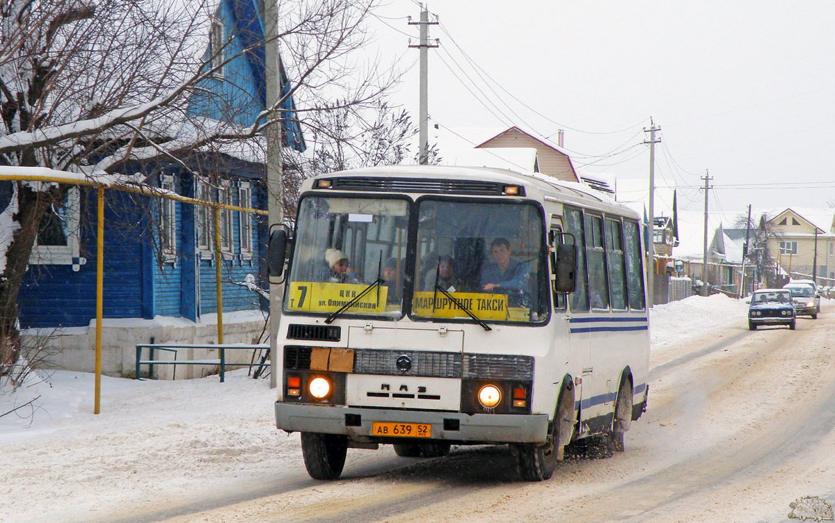 Нижегородская область, ПАЗ-32054 № АВ 639 52