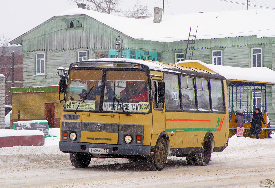 Нижегородская область, ПАЗ-32054 № Т 406 МС 52