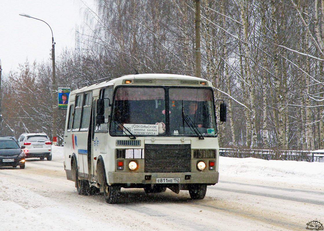 Нижегородская область, ПАЗ-32053 № Е 811 НЕ 152