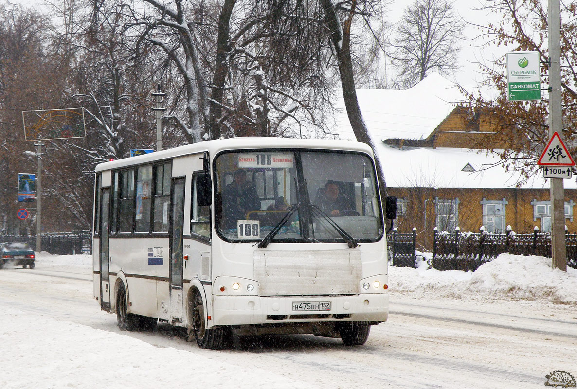 Нижегородская область, ПАЗ-320412-05 № Н 475 ВН 152