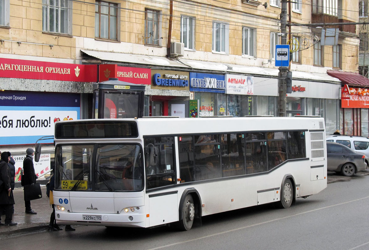 Пермский край, МАЗ-103.485 № К 229 КС 159